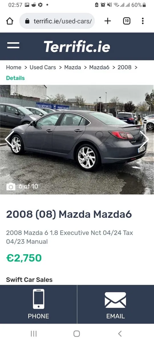 2008 Mazda 6 1.8 Executive Petrol - Image 4