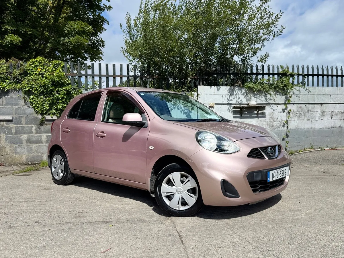 2014 NISSAN MARCH. LOW MILEAGE. PINK. NEW NCT AUTO - Image 3