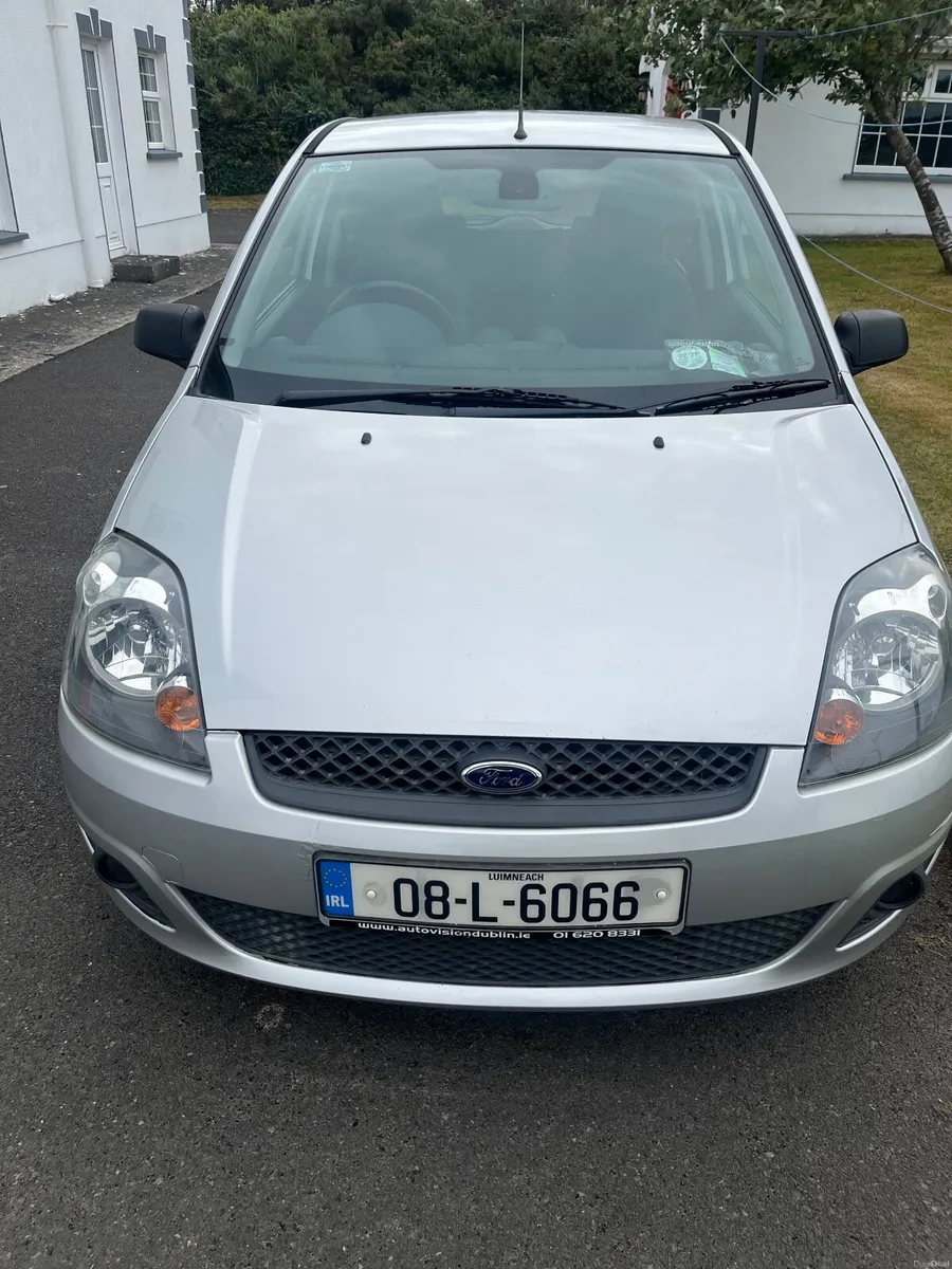Ford Fiesta 2008 Zetec Diesel- Long NCT and Tax - Image 1