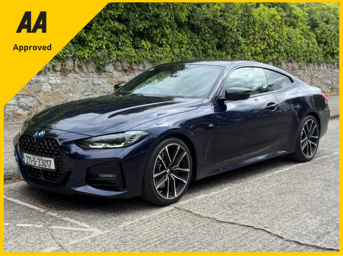 BMW 420D COUPE M SPORT AUTO FULL BMW SH 1 OWNER - Image 1