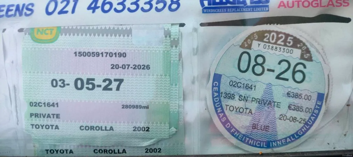 2002 Toyota Corolla New NCT - Image 6