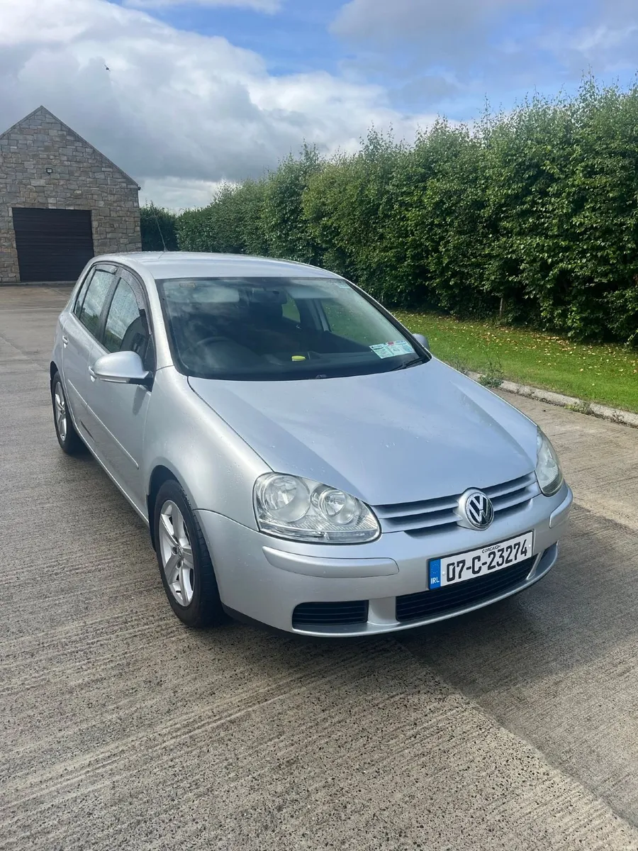 07 vw golf mk5 1.4 petrol nct 20/10/27 low km - Image 1