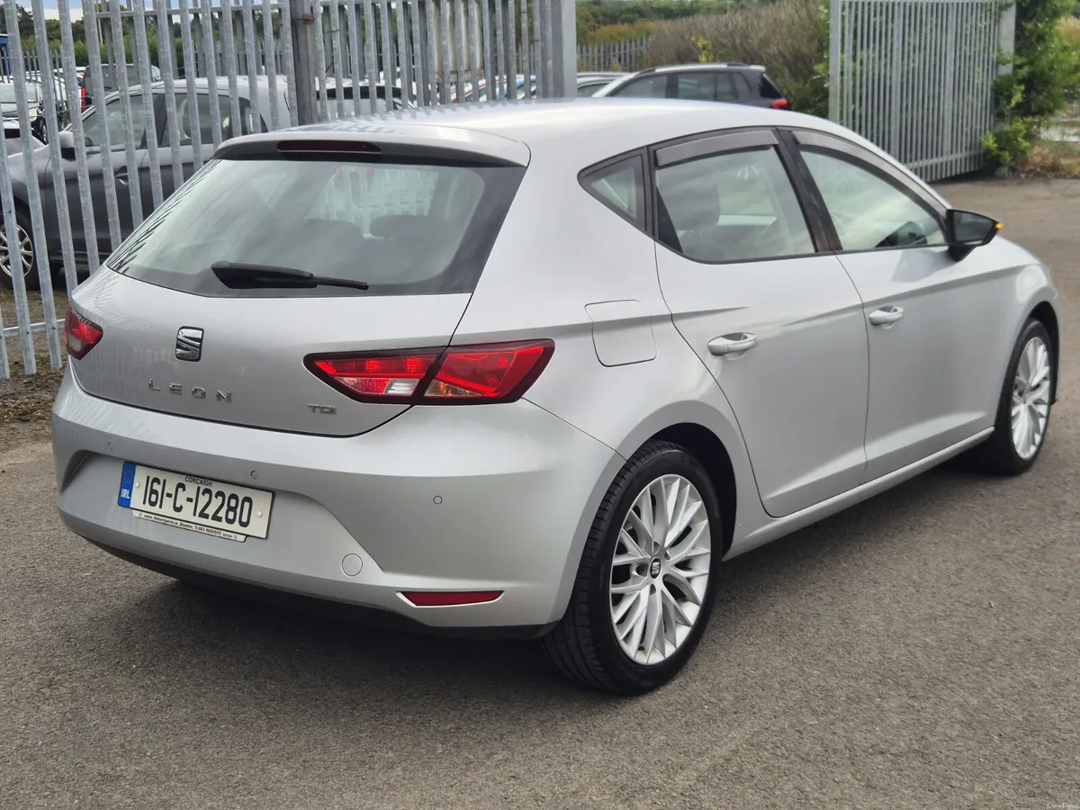 SEAT LEON 1.6 DIESEL NCT & TAXED €7,900 - Image 6