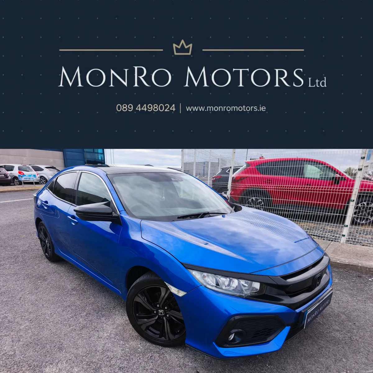 Honda Civic 2017 1.0 i-TECH 127bhp Smart Plus Pack - Image 1