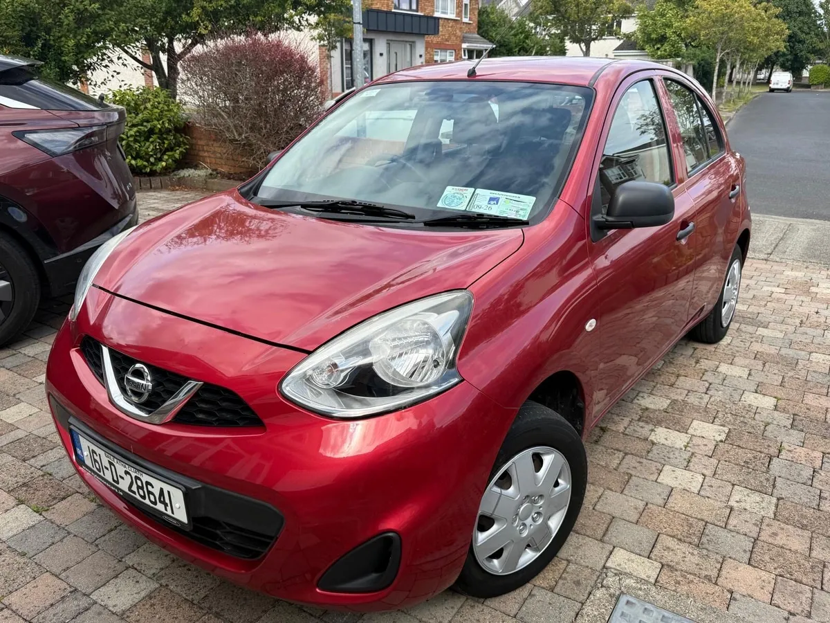 161 Red Nissan Micra- Excellent condition - Image 3