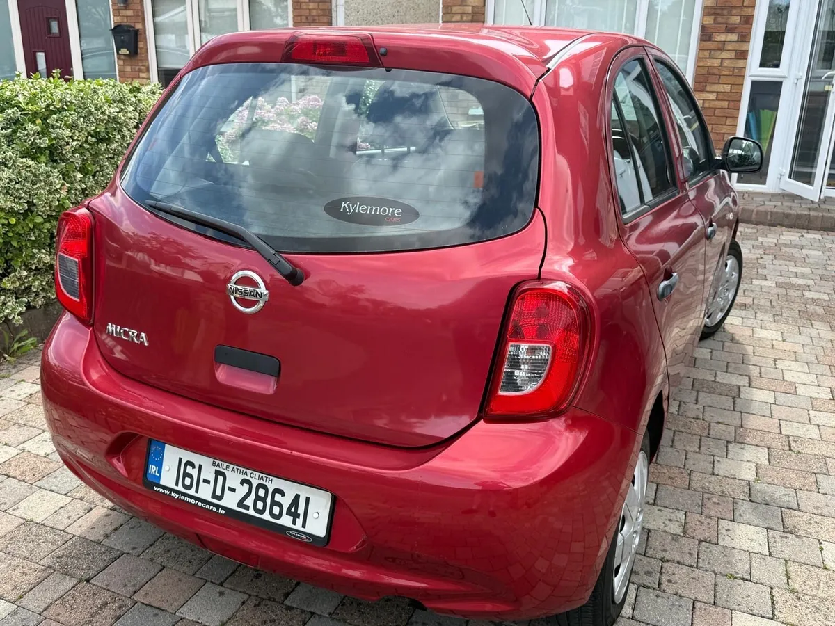 161 Red Nissan Micra- Excellent condition - Image 6