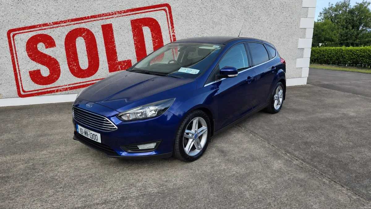 161 Ford Focus 1.5 TDCi Zetec NCT 7/27 -120hp - Image 1