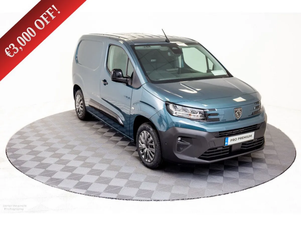Peugeot Partner *€3, 000 off* Pro Premium 1.5 Dies - Image 1