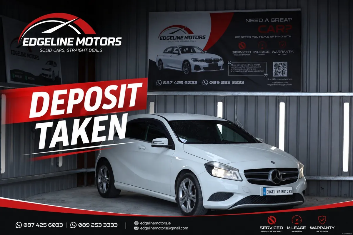 2013 Mercedes A 180 (Deposit taken) - Image 1