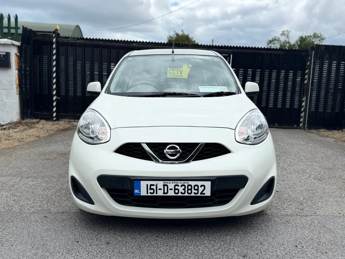 2015 NISSAN MARCH. 67K KMs ONLY. NEW NCT. AUTO 1.2 - Image 2