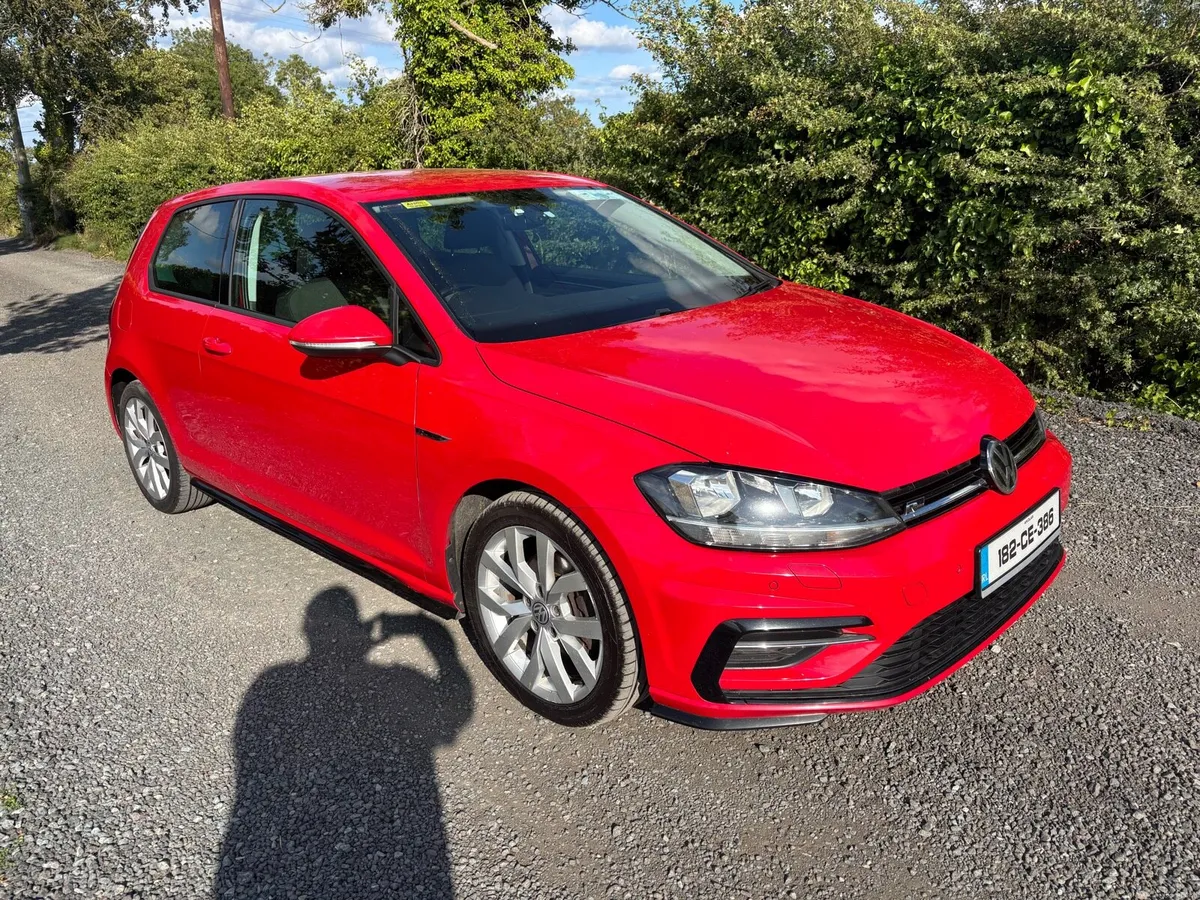 2018 VOLKSWAGEN GOLF 1.6 TDI R-LINE NEW NCT - Image 1
