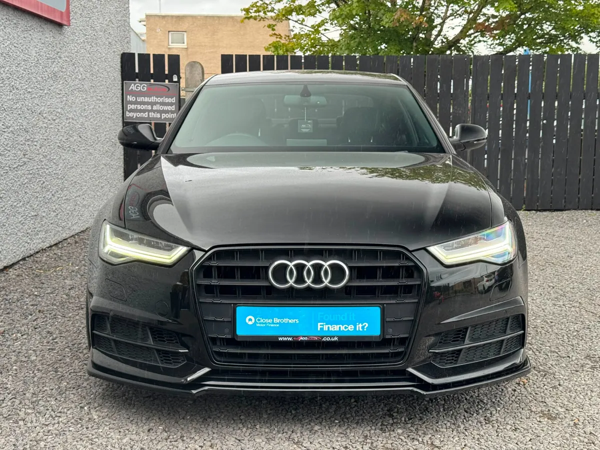 AUDI A6 S LINE AUTOMATIC GENUINE BLACK EDITION - Image 2