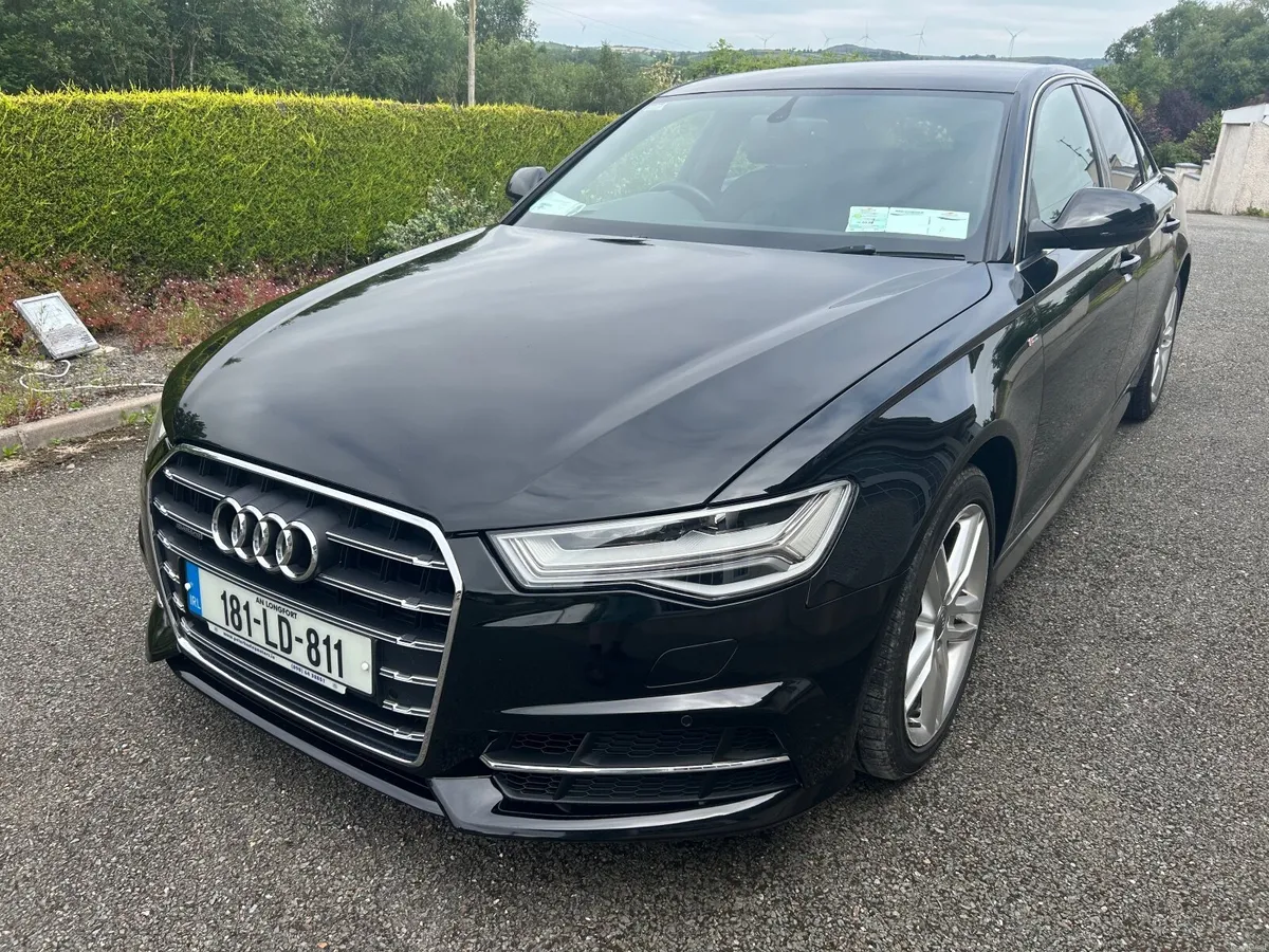 2018 Audi A6 sline Quattro auto leather Nct 28 - Image 4