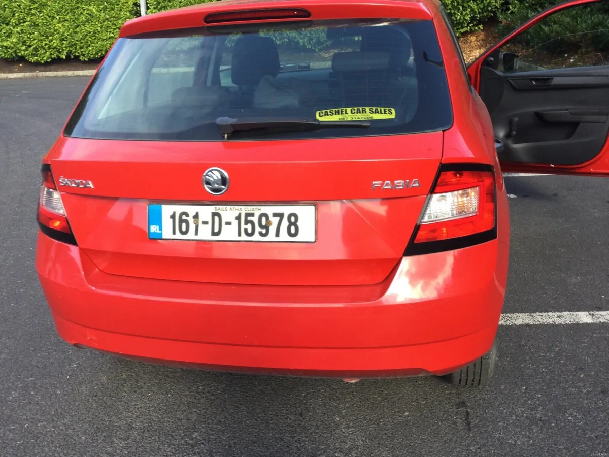 2016 Scoda Fabia 1.0 litre - Image 2