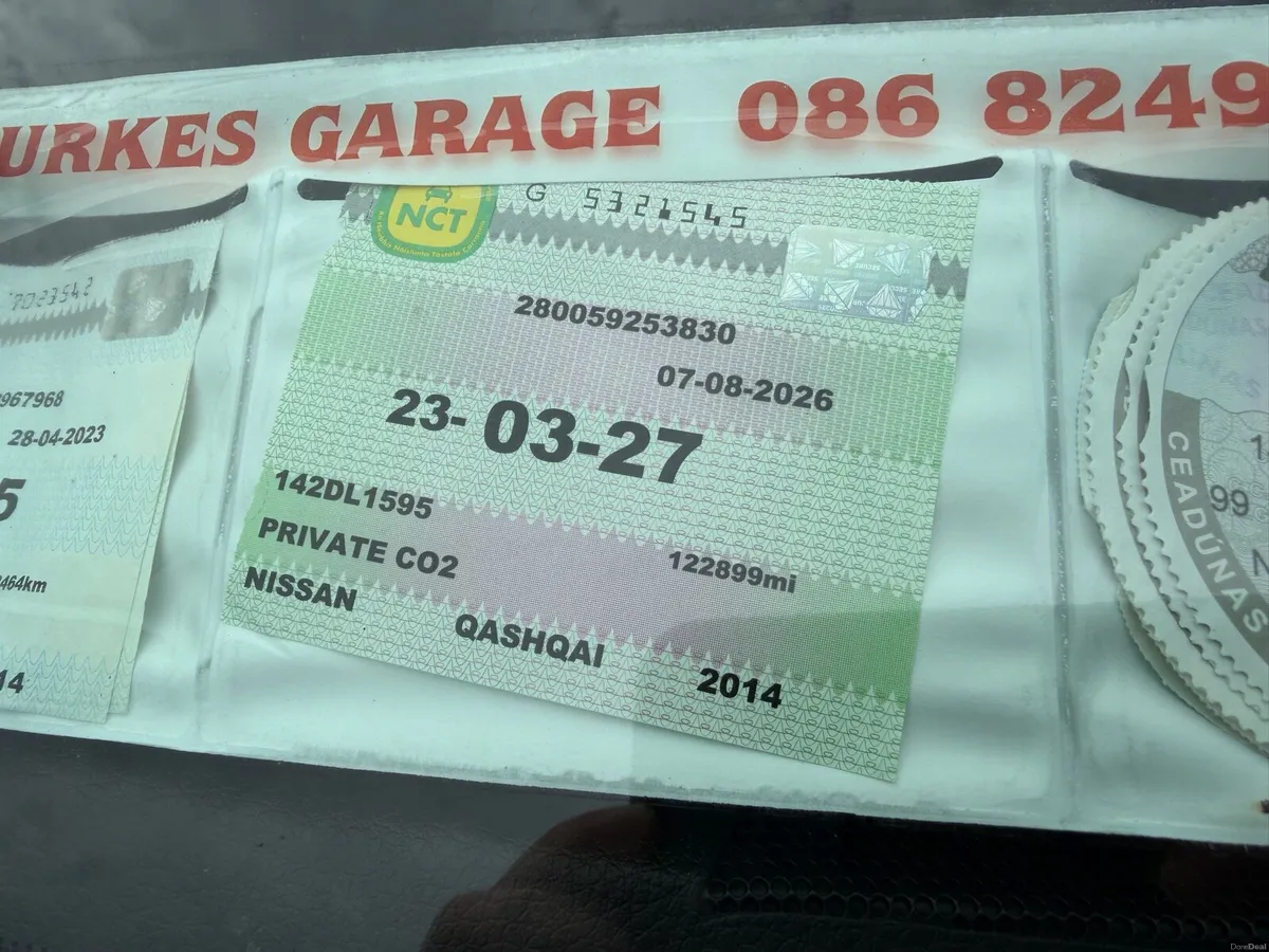 Nissan Qashqai 1.5 Diesel 190kms NCT 3/27 - Image 6