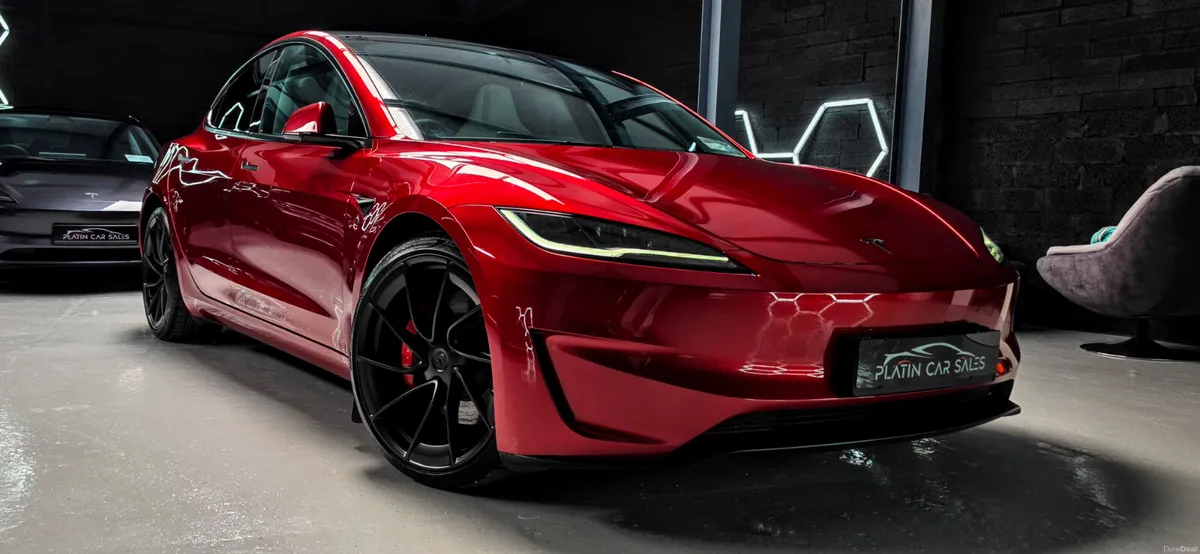 🔥 2024 Tesla Model 3 Performance AWD Ultra Red - Image 2