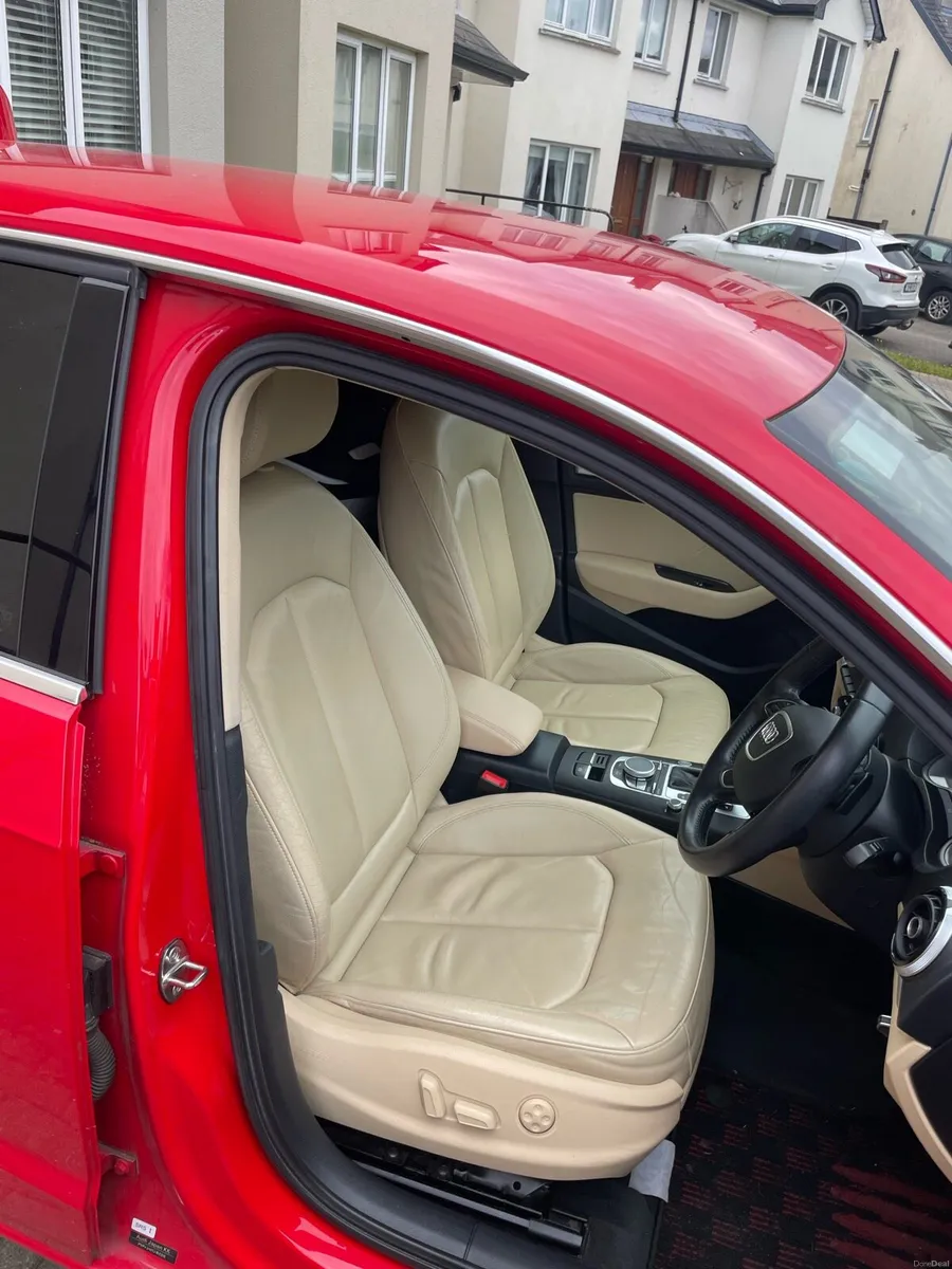 Audi A3 TFSI 1.4 Petrol Cream Leather Interior - Image 3