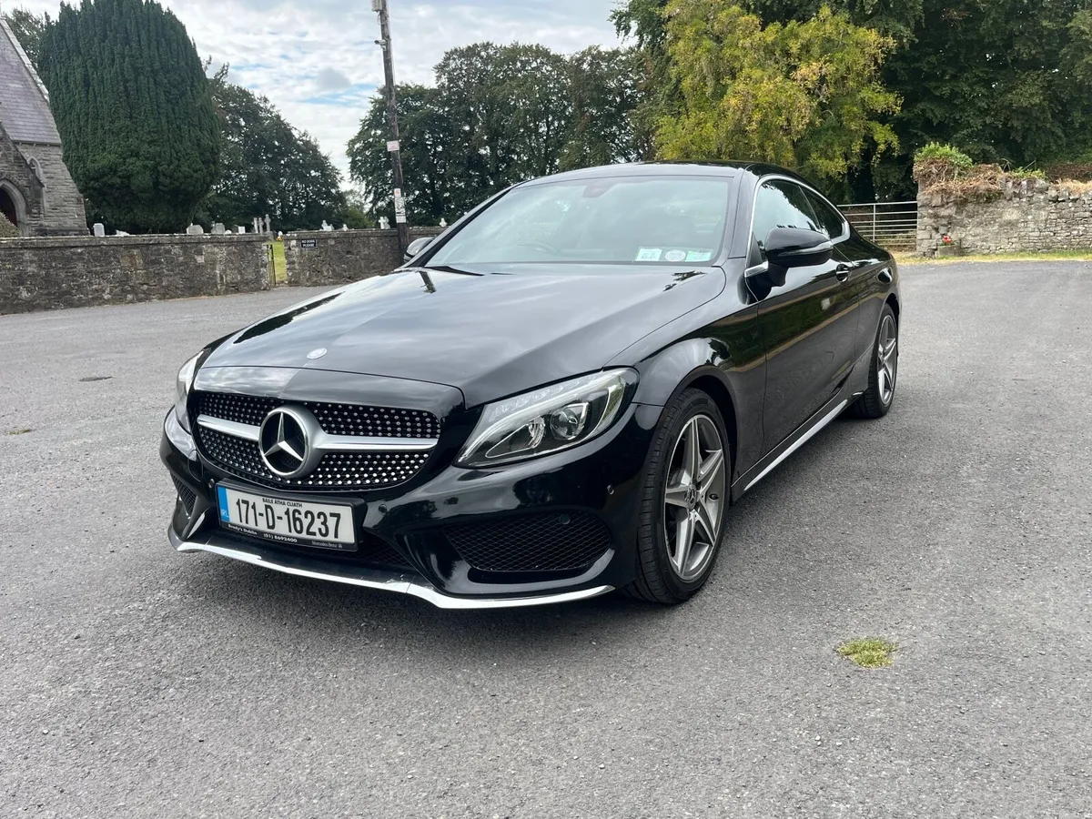 2017 Mercedes C220d AMG Line Coupe Auto Irish Car - Image 2