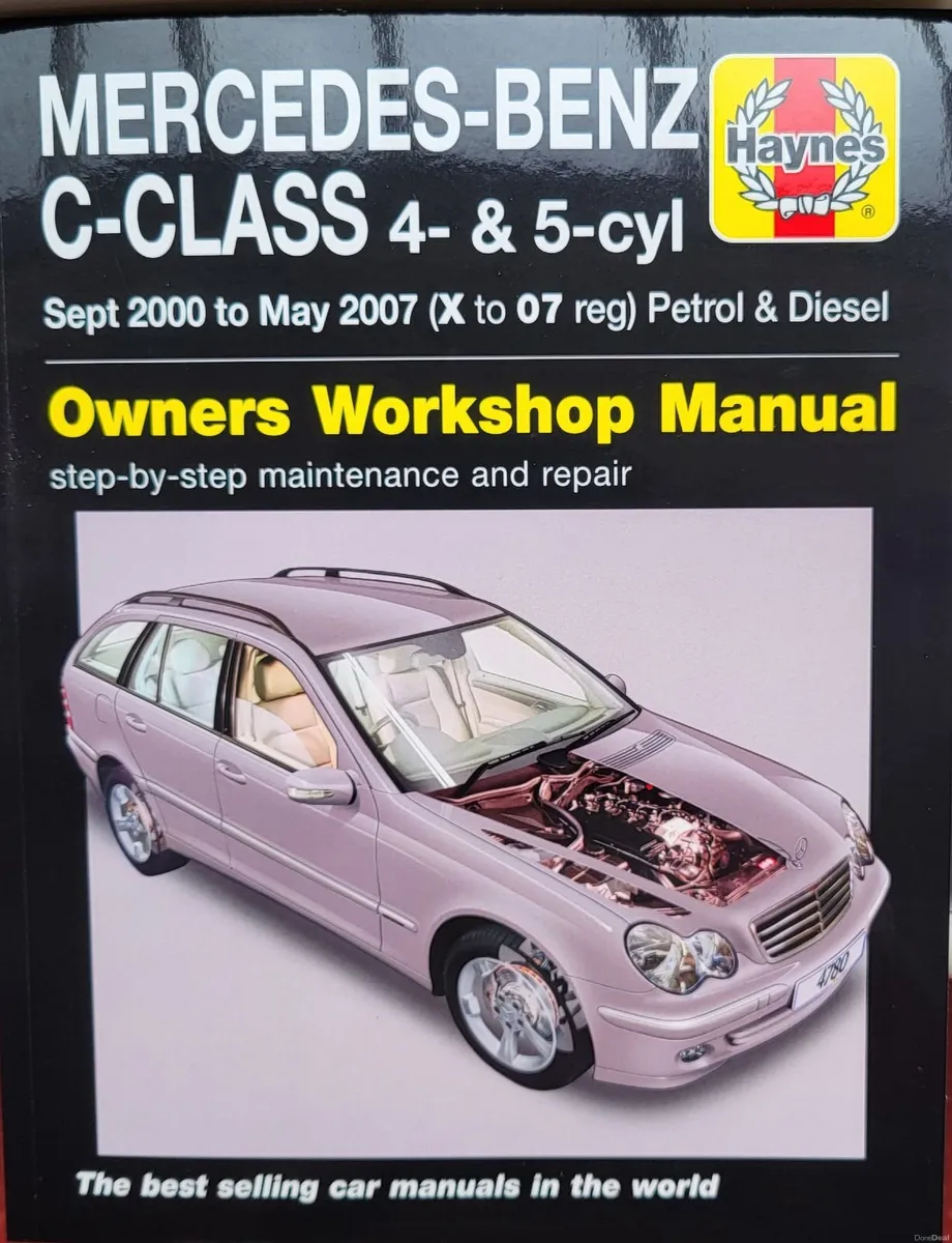 Haynes Manual for Mercedes-Benz C-Class 4- & 5-cyl - Image 3