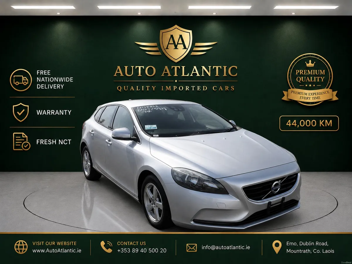 ❁ VOLVO V40 T4 ❁ AUTO ❁ Full specs ❁ Low Mileage ❁ - Image 1