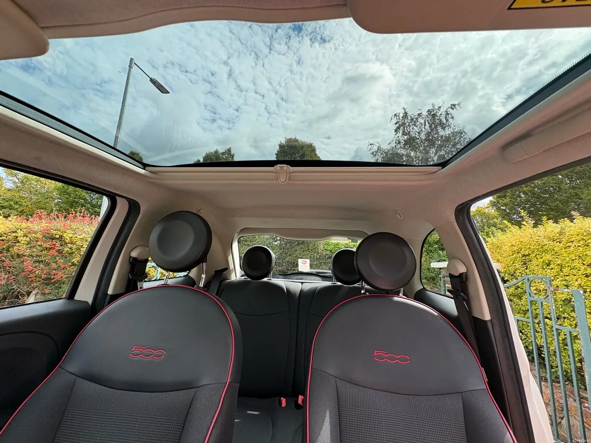 Fiat 500 Lounge - Panoramic Roof - Low Miles - NCT - Image 2