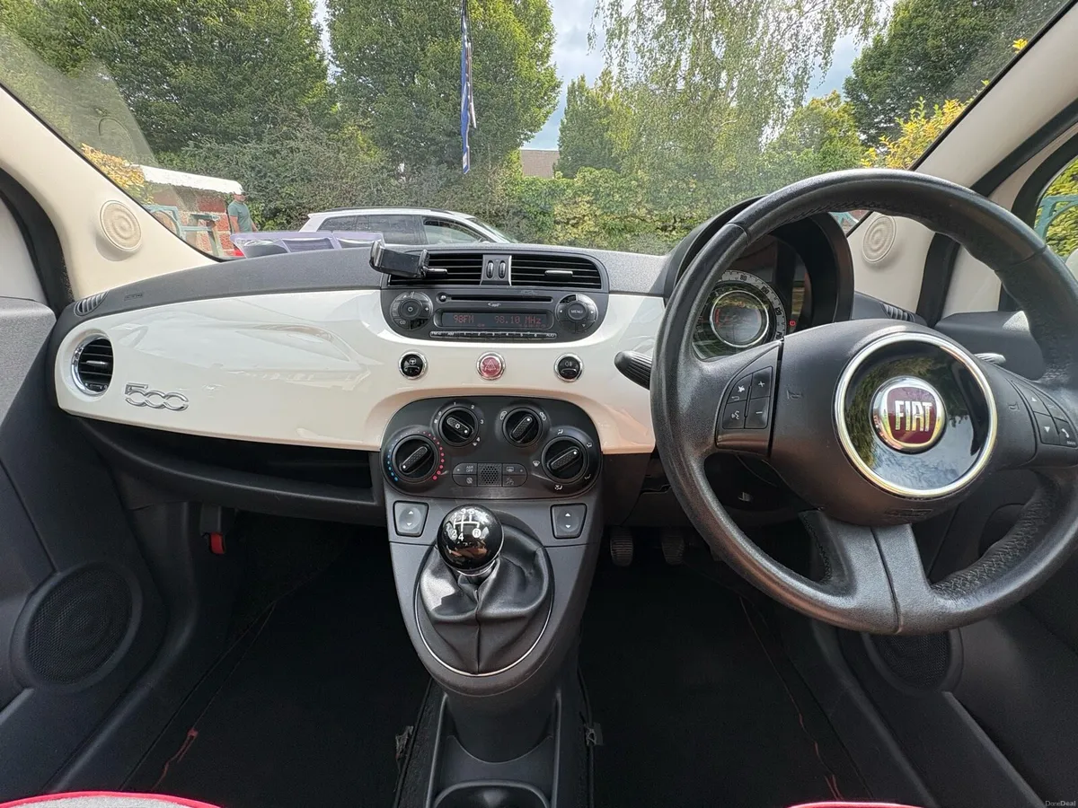 Fiat 500 Lounge - Panoramic Roof - Low Miles - NCT - Image 3