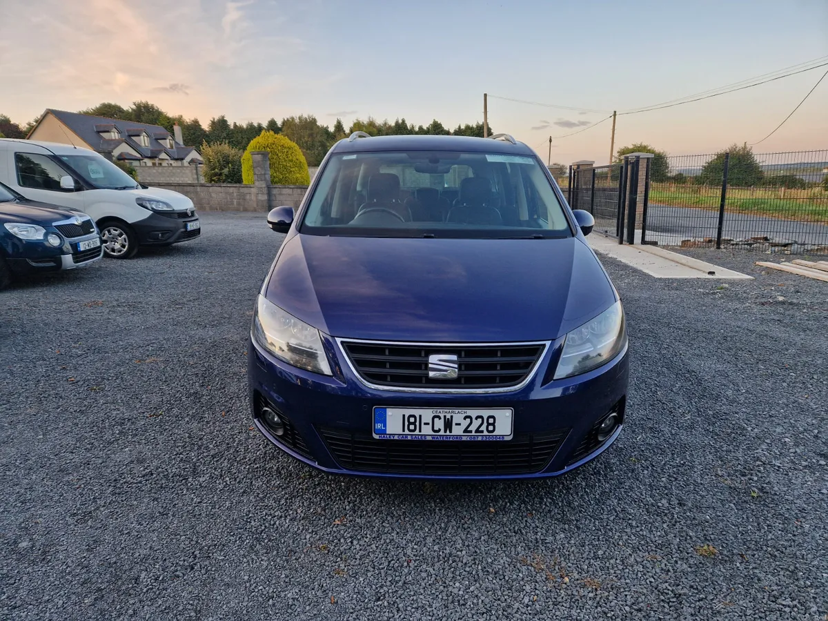 18 SEAT ALHAMBRA 2.0 TDI...HI SPEC - Image 2