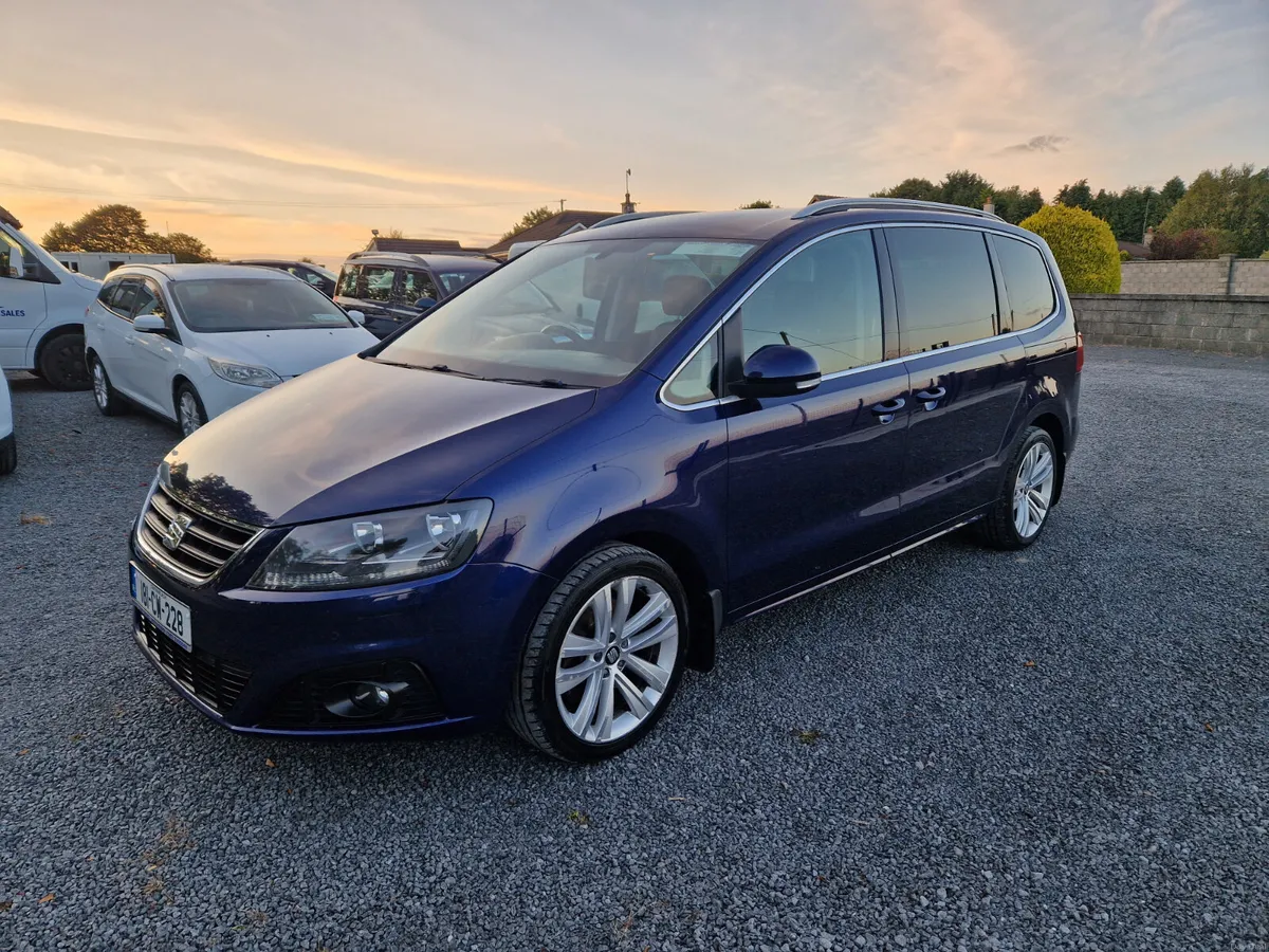 18 SEAT ALHAMBRA 2.0 TDI...HI SPEC - Image 3