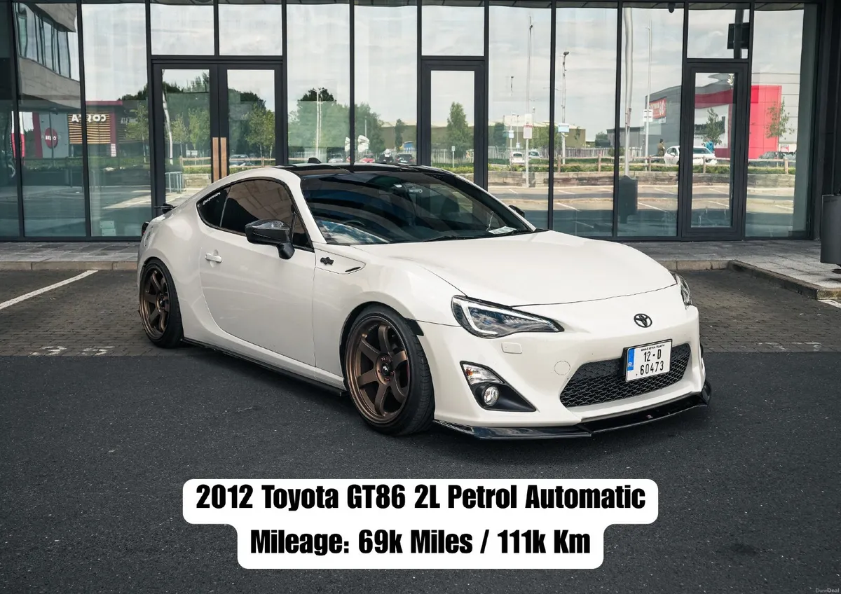 2012 Toyota GT86 2.0 Petrol Automatic - Image 1