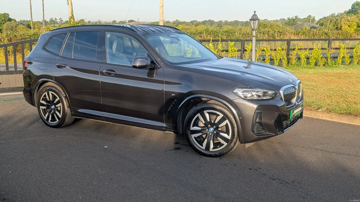 BMW iX3 M Sport | Pan Roof | Black Leather | 64k M - Image 1