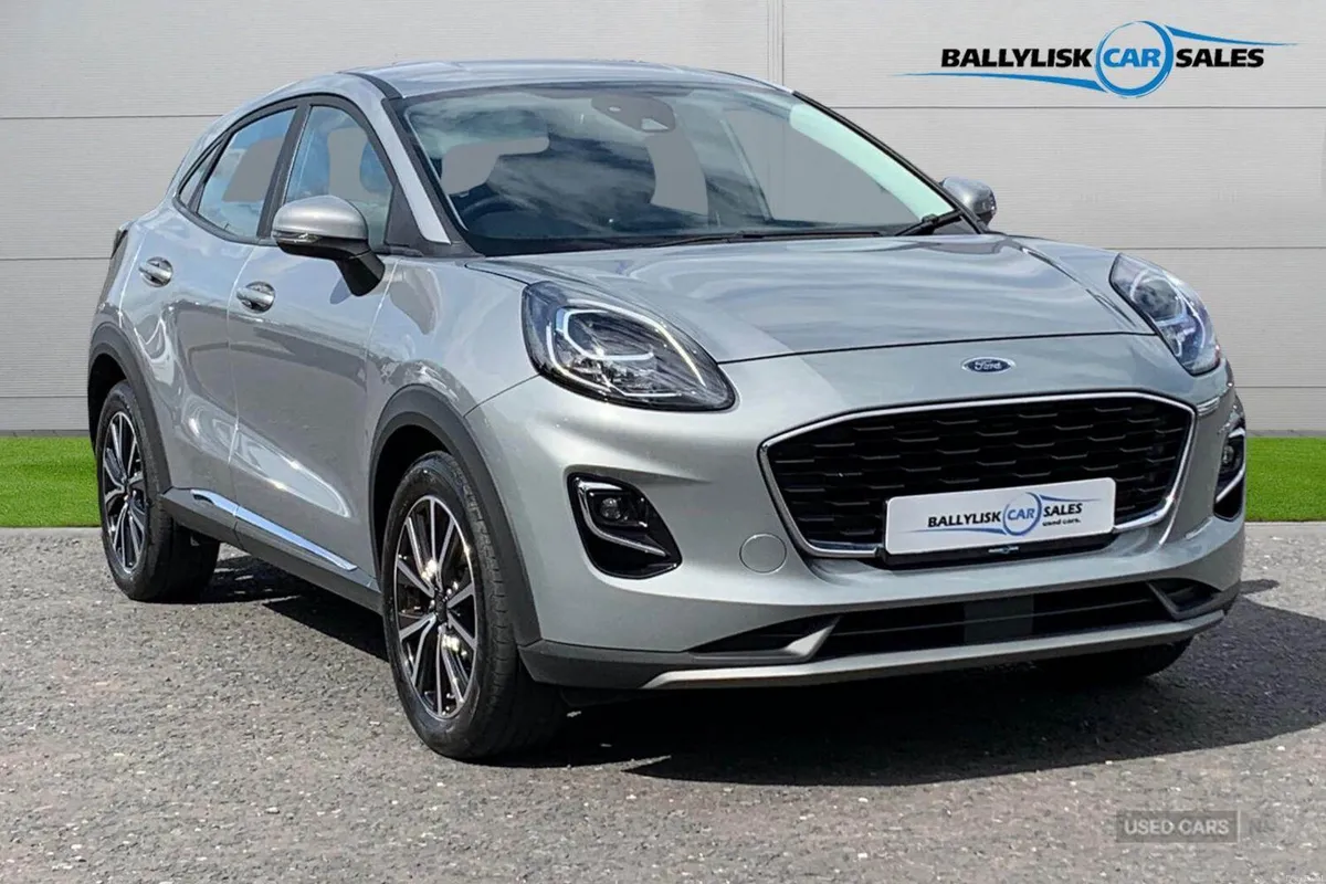 Ford Puma 1.0T 155PSTitanium in Solar Silver with - Image 1