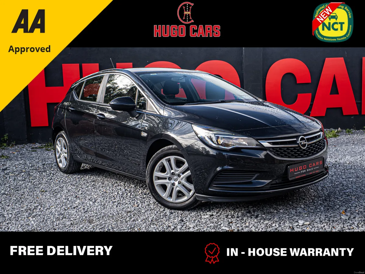 2017 Opel Astra SC 1.0/New NCT/78k kms/Warranty - Image 1