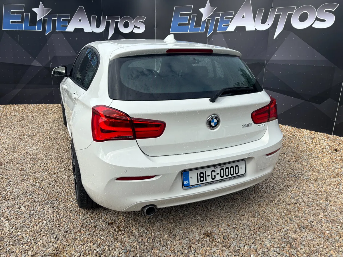 2018 BMW 1-Series 118 i Automatic White - Image 3