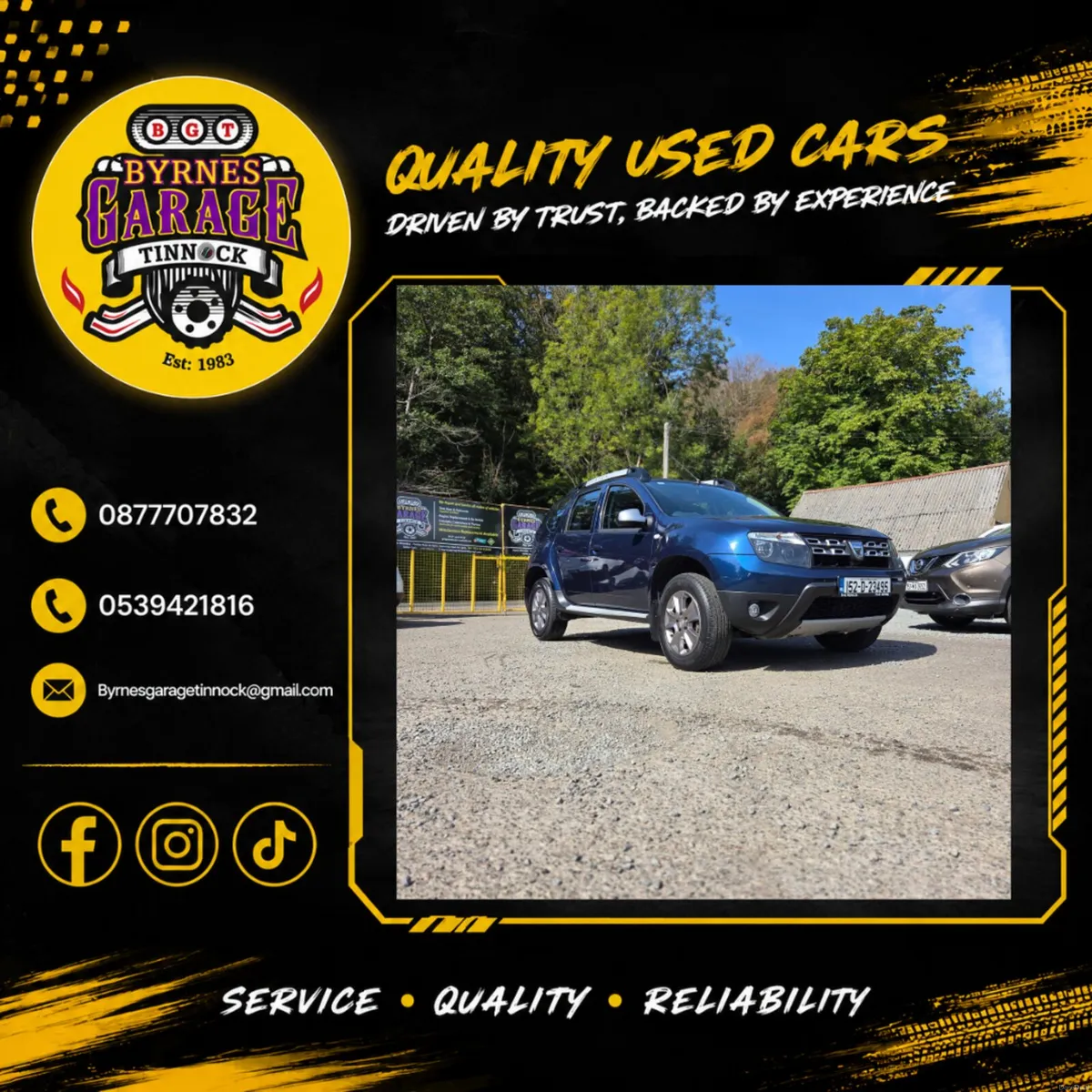 Stunning Dacia Duster Long NCT Tax - Image 1