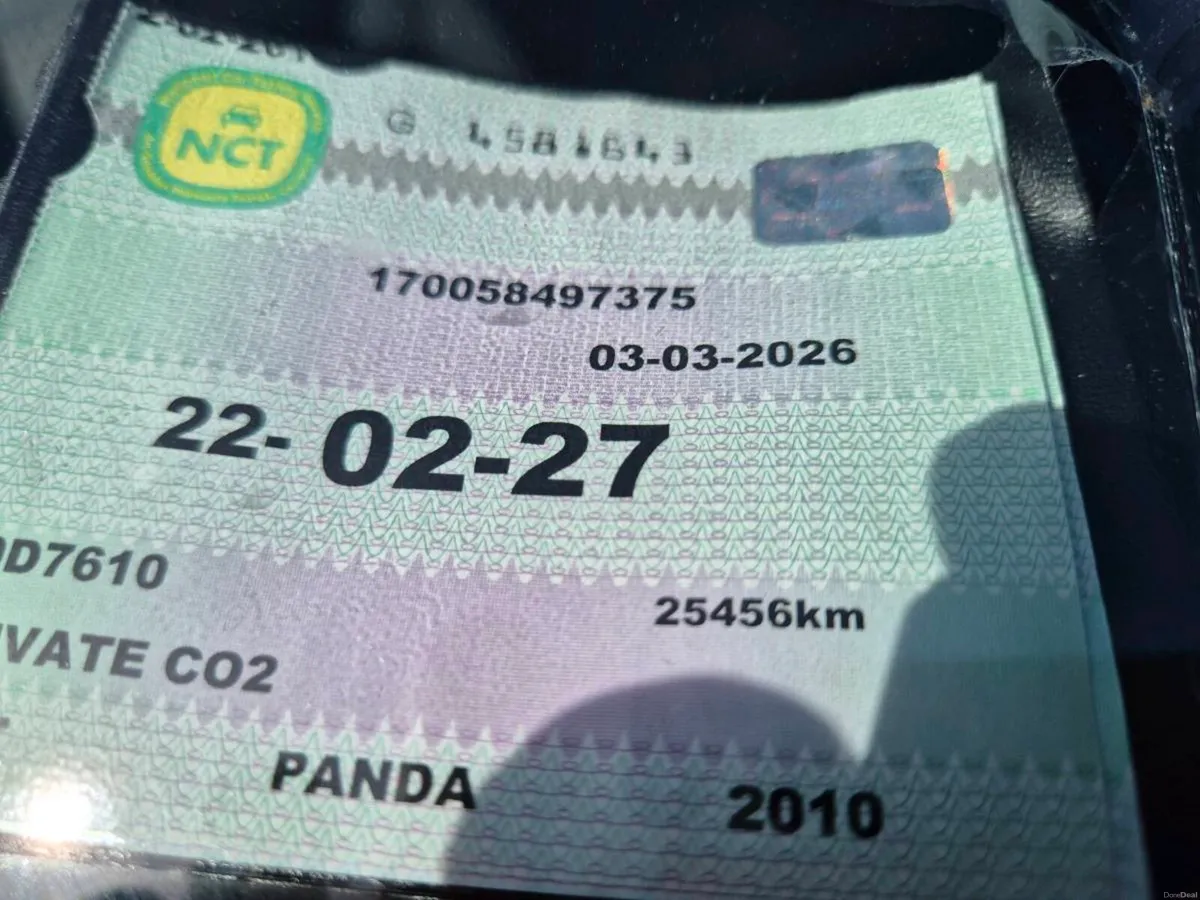 Panda 2010 NCT Tax & Very Low Klms Spotless Car !! - Image 5