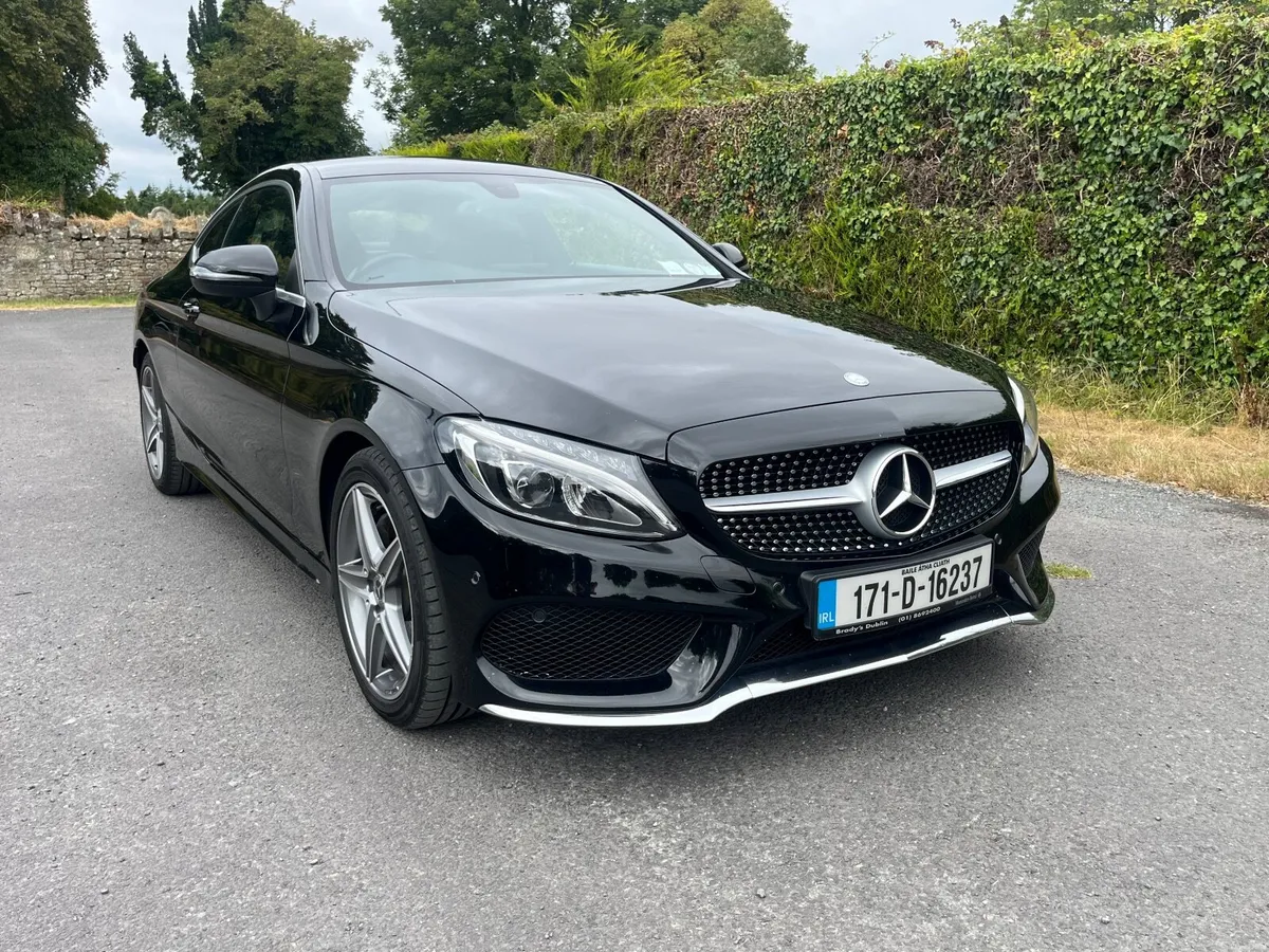 2017 Mercedes C220d AMG Line Coupe Auto Irish Car - Image 1