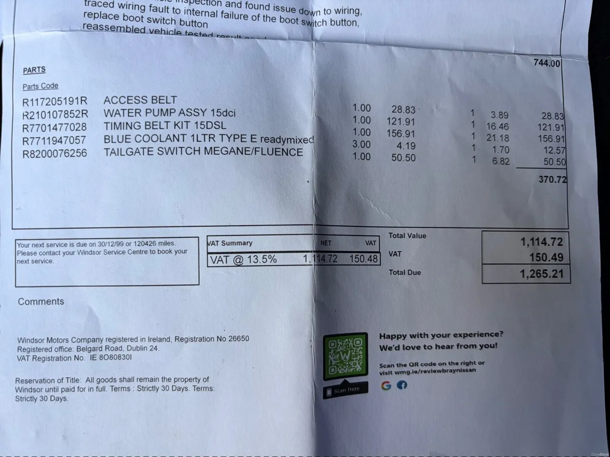 Renault Fluence 1.5 Diesel NCT 08/27 Low Kms - Image 3