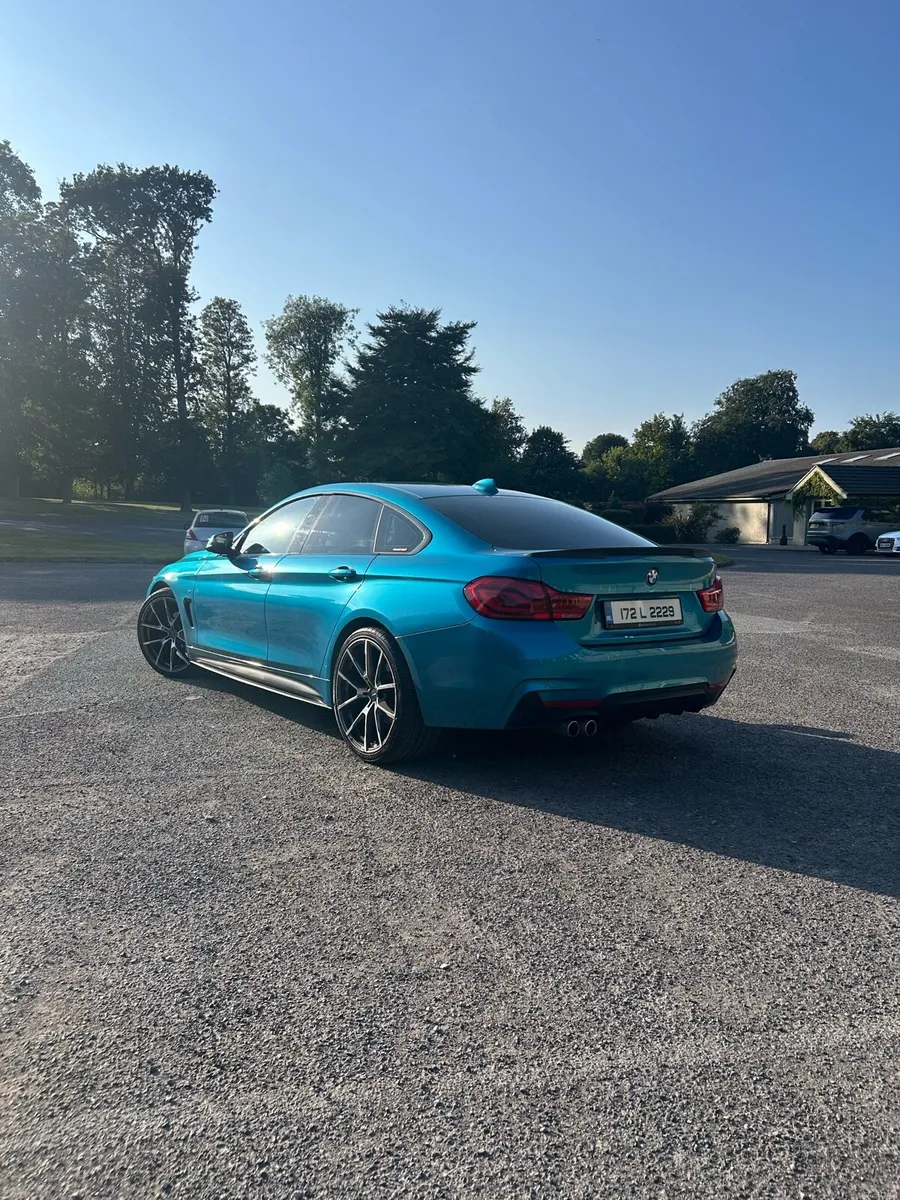 BMW 420D M SPORT F36 SNAPPER ROCKS BLUE - Image 4