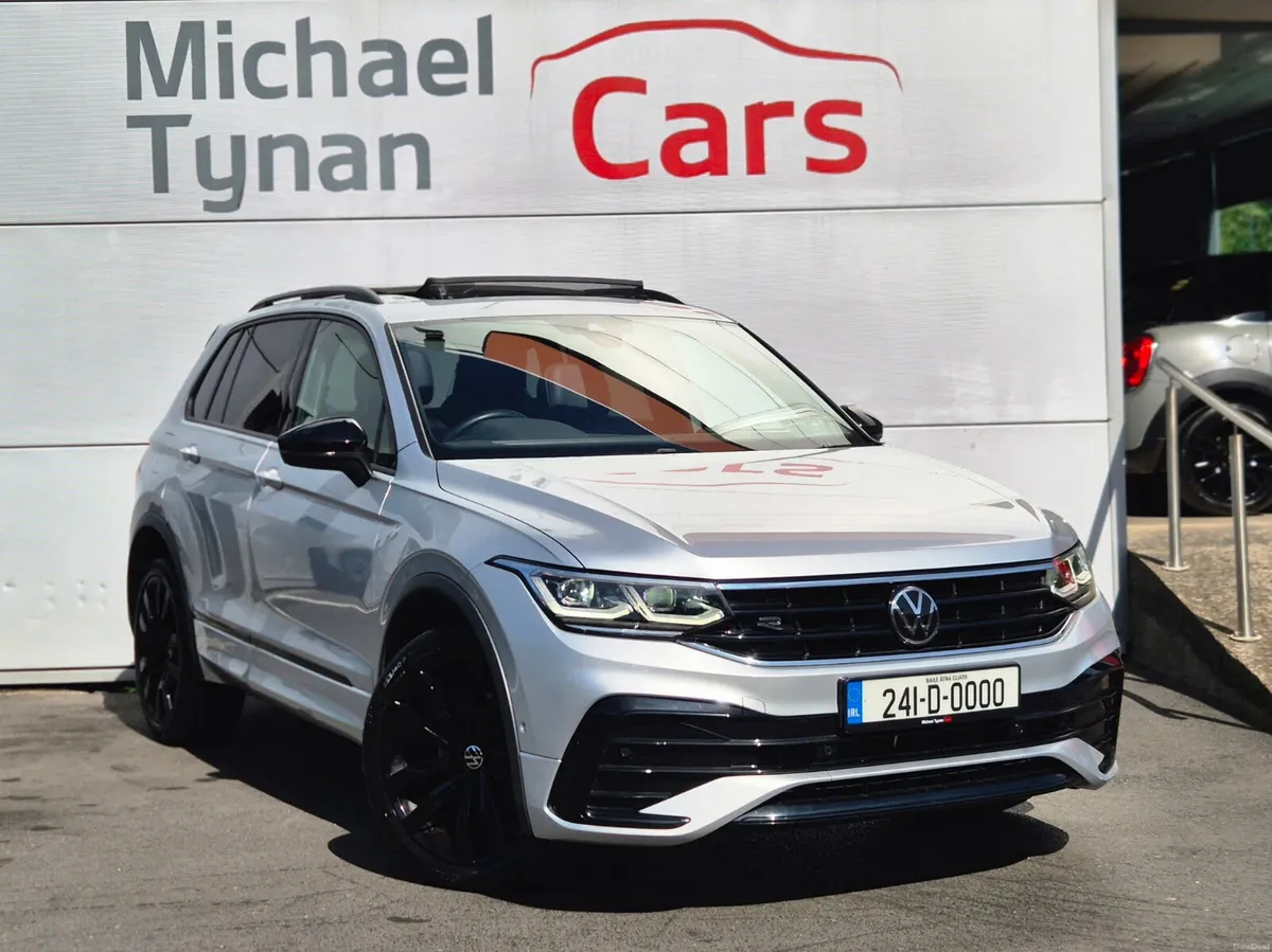 2024 VW Tiguan PHEV Black Edition, Sunroof, 20" - Image 1