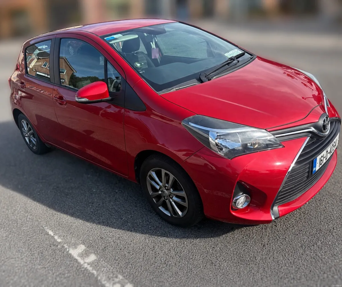 2016 Toyota Yaris 1.0 Petrol – New NCT - 88,000km - Image 1