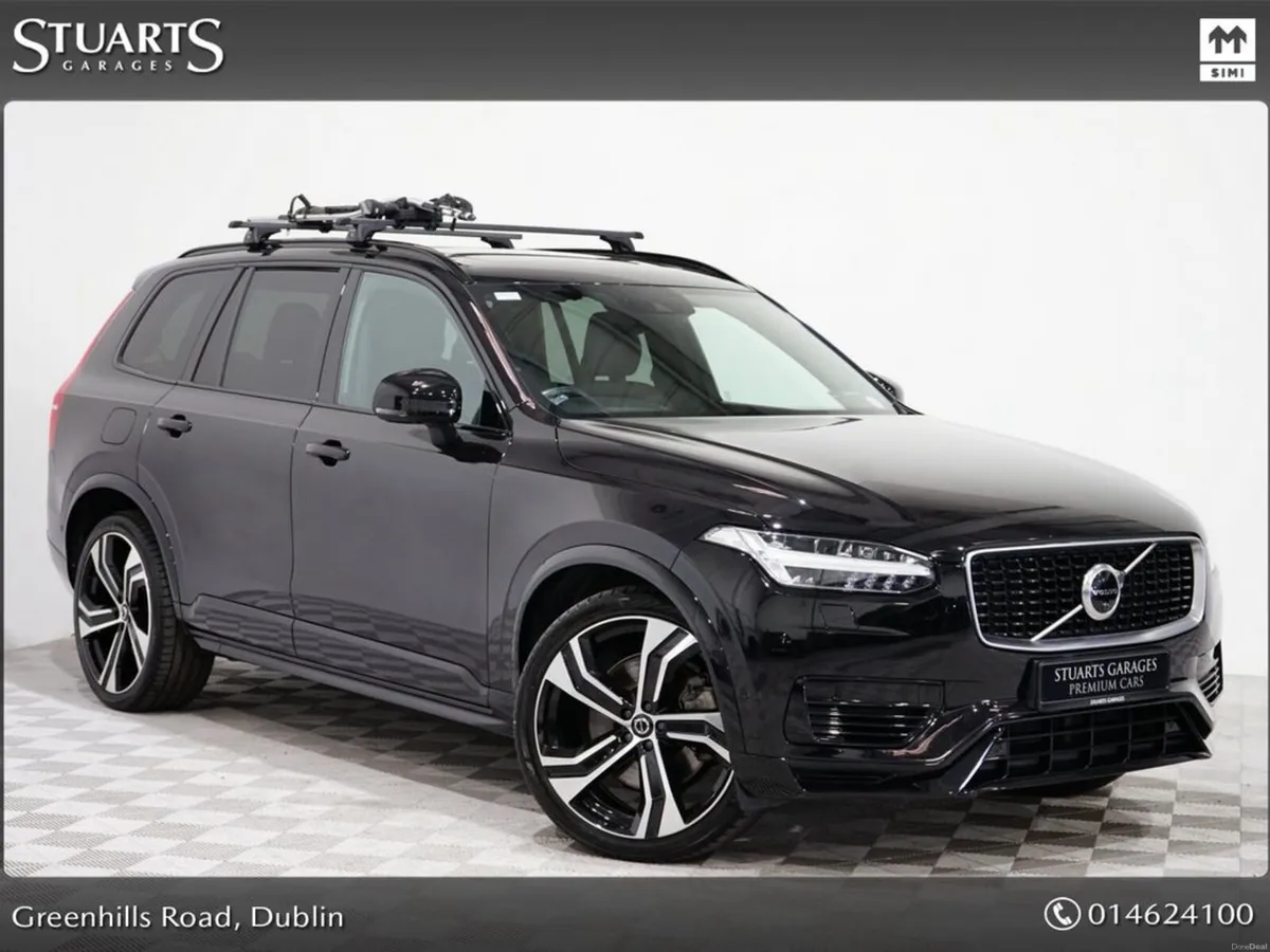Volvo XC90 R-DESIGN PRO 7 SEATER XC90 T8: ONYX BLA - Image 1
