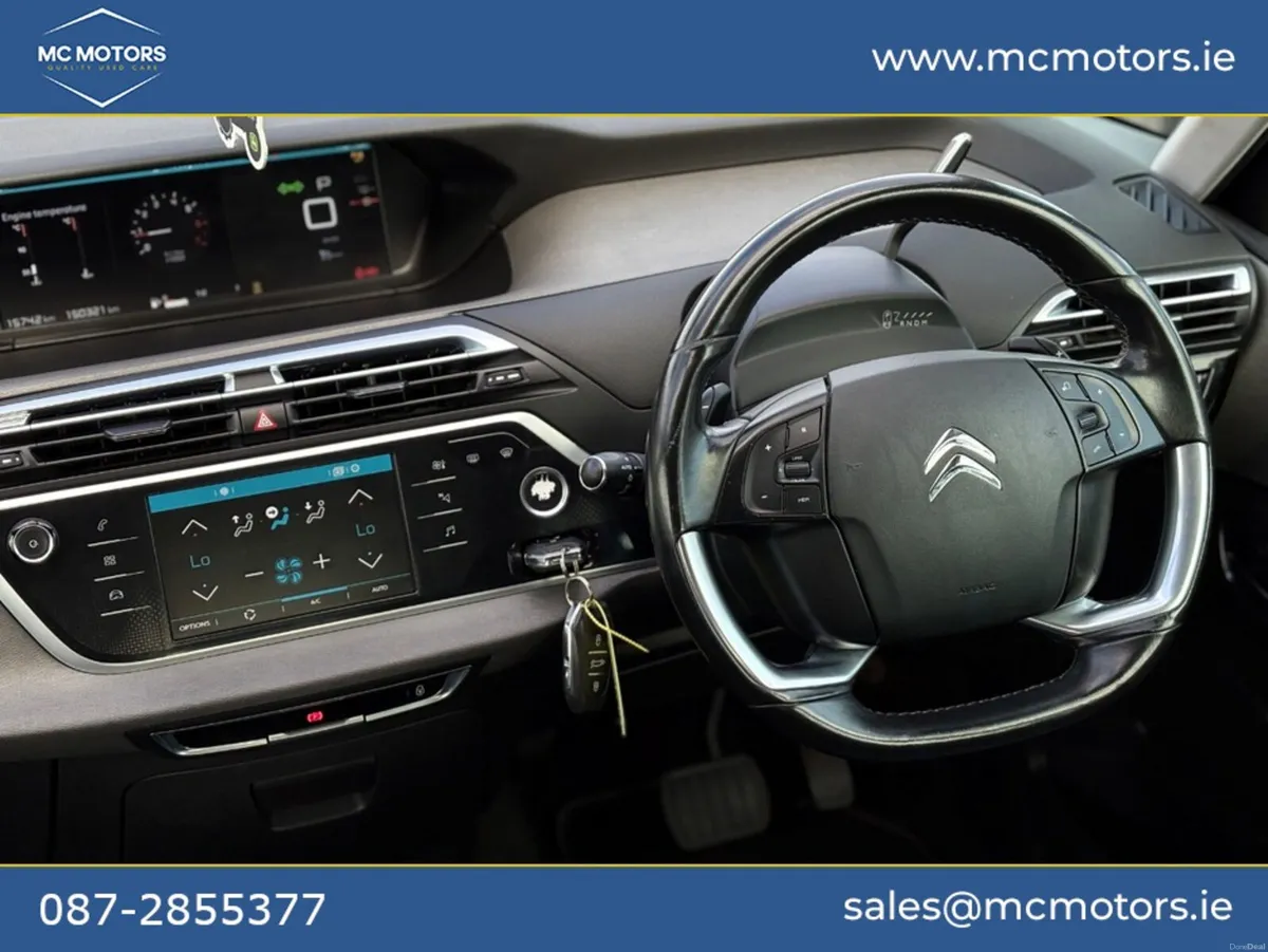 Citroen C4 Picasso 6 MONTH WARRANTY + NEW NCT - Image 4