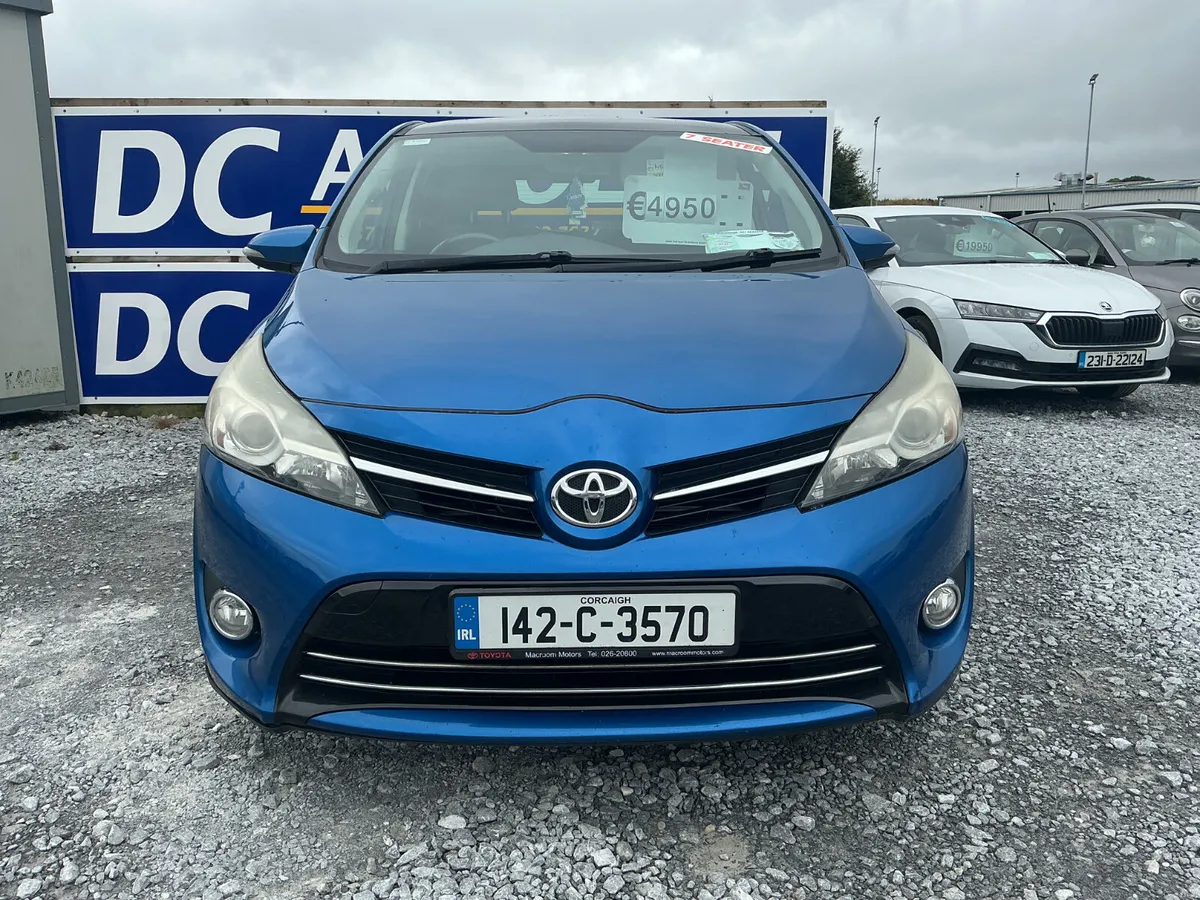 2014 TOYOTA VERSO 1.6 D4D 7 SEATER NCT TAXED - Image 3