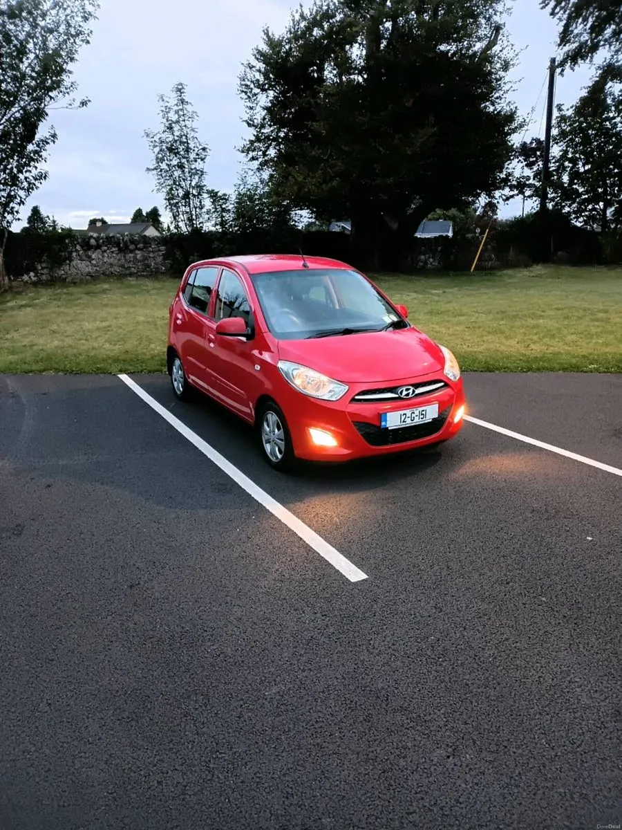 2012 hyundai i10 only 117km with new nct - Image 1