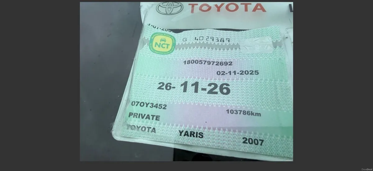 TOYOTA YARIS 2007 - Image 6