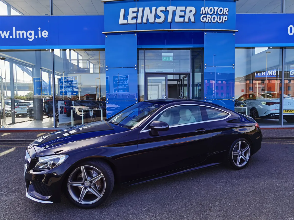 MERCEDES-BENZ C CLASS C180 COUPE AMG LINE AUTO - Image 1