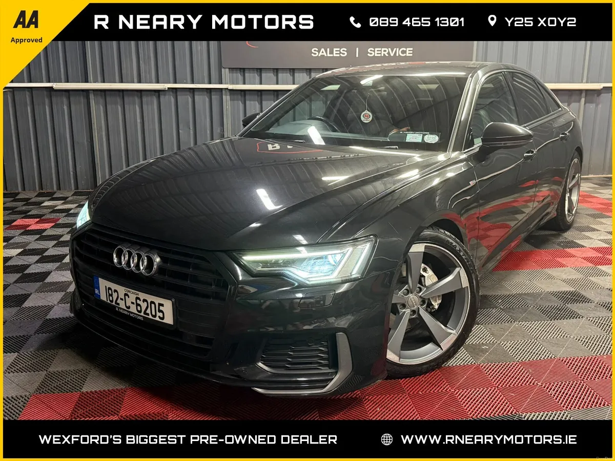2018 182 Audi A6 S-Line Automatic Black ED - Image 1
