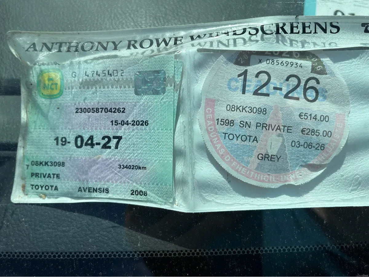 Toyota Avensis 1.6l Petrol - Image 6