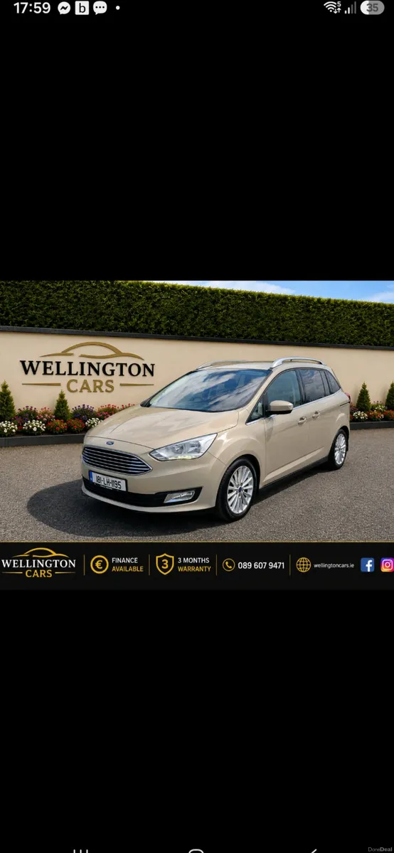Ford Grand C-Max 2018 1.0 ECOBOOST TITANUM 7 SEATS - Image 1