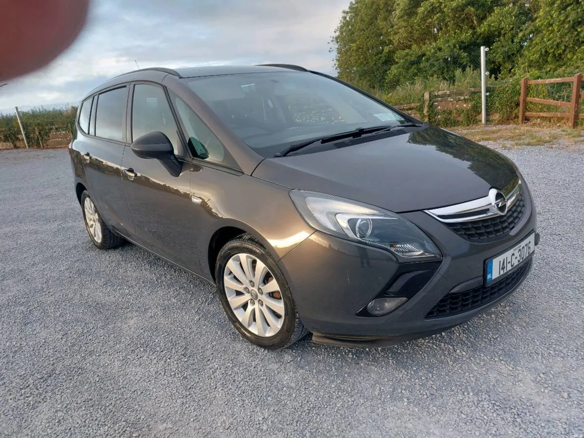 2014 opel zafira 7 seater nct 7/27 new nct - Image 1